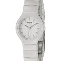 Rado Rado True R27696022  R27696022 кварцевые женские часы  белый циферблат, браслет высокотехнологичная плазменная керамика — вид спереди