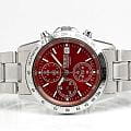 Seiko Seiko Spirit Chronograph SBTQ045  японские мужские часы на браслете нержавеющая сталь боковой вид