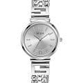 Guess Guess G Cluster GW0545L1  GW0545L1 кварцевые женские часы  серебристый циферблат, браслет нержавеющая сталь — вид спереди