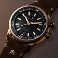 Maurice Lacroix Maurice Lacroix Pontos S Diver PT6248-BRZ01-330-3 механические мужские часы с аксессуарами мужские часы модель PT6248-BRZ01-330-3