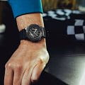 Casio Casio G-Shock GMA-P2100BB-1ADR (GMA-P2100BB-1A) g-shock японские женские часы на браслете пластик боковой вид