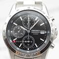 Seiko Seiko Spirit Chronograph SBTQ041  наручные мужские часы фото под углом.