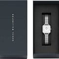 Daniel Wellington Daniel Wellington Quadro Studio DW00100521 кварцевые женские часы часы, крупный план белый циферблат