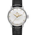 Rado Rado Coupole Classic Automatic Diamonds R22862735 Classic R22862735 механические женские часы  перламутровый циферблат, браслет кожаный — вид спереди