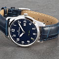 Jacques Lemans Jacques Lemans 1-2002C  австрийские мужские часы на браслете кожаный боковой вид