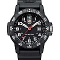 Luminox Luminox Leatherback SEA Turtle Giant XS.0321.L  XS.0321.L кварцевые мужские часы  черный циферблат, браслет силикон — вид спереди