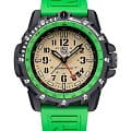 Luminox Luminox Commando Raider XL.3337  XL.3337 кварцевые мужские часы  бежевый циферблат, браслет каучук — вид спереди