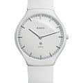 Rado Rado True Thinline R27970109  R27970109 кварцевые женские часы  белый циферблат, браслет высокотехнологичная керамика — вид спереди