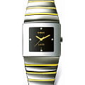 Rado Rado Sintra R13432752  R13432752 кварцевые женские часы  черный циферблат, браслет керамика — вид спереди