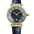 Epos Epos Quartz 8000.700.22.65.16  8000.700.22.65.16 кварцевые женские часы   циферблат, браслет кожа + текстиль — вид спереди