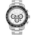 Cerruti 1881 Cerruti 1881 Turchino CIWGI0028302  CIWGI0028302 кварцевые мужские часы  белый циферблат, браслет нержавеющая сталь — вид спереди