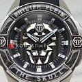 Philipp Plein Philipp Plein The Skull Carbon Fiber PWAAA1622  наручные мужские часы фото под углом.