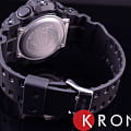 Casio Casio G-Shock GA-710-1A электронные мужские часы часы, крупный план черный циферблат