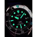 Seiko Seiko Prospex SPB325J1 механические мужские часы часы, крупный план черный циферблат