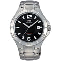 Orient Orient UN81001B (FUN81001B)  FUN81001B  мужские часы  черный циферблат, браслет  — вид спереди