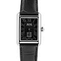 Epos Epos Ladies 8002.702.20.25.15  8002.702.20.25.15 кварцевые женские часы  черный циферблат, браслет кожаный — вид спереди