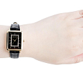 Часы Anne Klein Rectangular Leather 3820GPBK фото 8