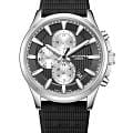 Lee Cooper Lee Cooper LC08183.361  LC08183.361 кварцевые мужские часы  черный циферблат, браслет каучук — вид спереди