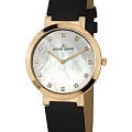 Jacques Lemans Jacques Lemans 1-1997L  1-1997L кварцевые женские часы  перламутровый циферблат, браслет кожаный — вид спереди