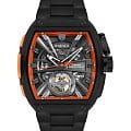 Wainer Wainer Automatic WA.25150-F  WA.25150-F механические мужские часы  черный циферблат, браслет нержавеющая сталь с pvd-покрытием — вид спереди