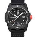 Luminox Luminox Bear Grylls Survival ECO NO PLANET B XB.3722.ECO  XB.3722.ECO кварцевые мужские часы  черный циферблат, браслет нейлон — вид спереди