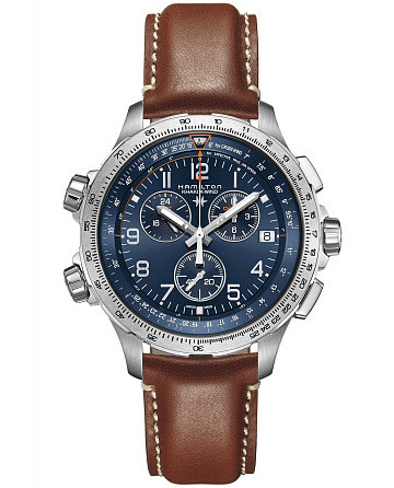 Hamilton Khaki X-Wind GMT Chrono Quartz H77922541