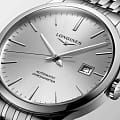 Longines Longines Record Collection L2.821.4.72.6 механические мужские часы часы, крупный план  циферблат