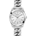 Guess Guess Trend GW0546L1  GW0546L1 кварцевые женские часы  серебристый циферблат, браслет нержавеющая сталь — вид спереди