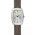 Longines Longines Equestrian Boucle L6.142.4.71.2  L61424712 кварцевые женские часы  бежевый циферблат, браслет кожаный — вид спереди