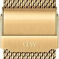 Daniel Wellington Daniel Wellington Classic Mesh Onyx Gold DW00100631 classic  шведские мужские часы на браслете нержавеющая сталь с pvd-покрытием боковой вид