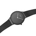 Obaku Obaku Ultra Slim V307LXBBMB  датские женские часы на браслете нержавеющая сталь с ip-покрытием боковой вид