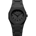 D1 Milano D1 Milano Nanochrome NCBJ04  NCBJ04 кварцевые мужские часы  черный циферблат, браслет пластик — вид спереди
