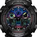 Часы Casio G-Shock GA-100RGB-1ADR (GA-100RGB-1A) фото 5