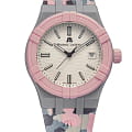 Maurice Lacroix Maurice Lacroix Aikon Tide AI2008-2992Z-000-0  AI2008-2992Z-000-0 кварцевые женские часы  белый циферблат, браслет силикон — вид спереди