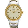 Seiko Seiko Discover More SUR550P1  SUR550P1 кварцевые женские часы  бежевый циферблат, браслет нержавеющая сталь с pvd-покрытием — вид спереди