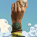 Часы TAG Heuer Connected Malbon Golf Edition SBR8A85.EB0338 фото 5
