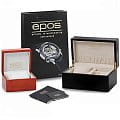 Epos 3429.195.20.53.25 наручные мужские часы застежка крупным планом