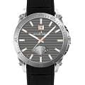 Jacques Lemans Jacques Lemans Derby 1-2202A  1-2202A кварцевые мужские часы  серый циферблат, браслет кожаный — вид спереди
