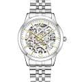 Kenneth Cole Kenneth Cole New York KCWLL0047401  KCWLL0047401 механические женские часы  белый циферблат, браслет нержавеющая сталь — вид спереди