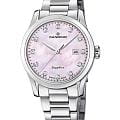 Candino Candino Lady Elegance C4738/6  C4738/6 кварцевые женские часы  розовый циферблат, браслет нержавеющая сталь — вид спереди