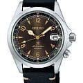 Seiko Seiko Prospex SPB209J1  SPB209J1 механические мужские часы  коричневый циферблат, браслет кожаный — вид спереди