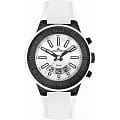 Jacques Lemans Jacques Lemans 1-1786J  1-1786J кварцевые мужские часы  серый циферблат, браслет силикон — вид спереди