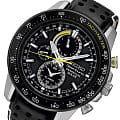 Seiko Seiko Sportura SSC361P1 sportura японские мужские часы на браслете 18-каратное желтое золото боковой вид
