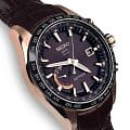 Seiko Seiko Astron GPS Solar SSE096J1 astron gps японские мужские часы на браслете кожаный боковой вид