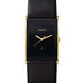 Rado Rado Integral R20787155  R20787155 кварцевые женские часы  черный циферблат, браслет кожаный — вид спереди