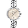Tissot Tissot Flamingo T094.210.11.116.02 Flamingo T0942101111602 кварцевые женские часы  перламутровый циферблат, браслет нержавеющая сталь — вид спереди