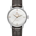Rado Rado Coupole Classic R22862725 Classic R22862725 механические женские часы  серебристый циферблат, браслет кожаный — вид спереди