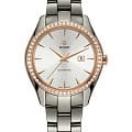 Rado Rado Hyperchrome Automatic Diamonds R32052012 Automatic R32052012 механические женские часы  серый циферблат, браслет высокотехнологичная керамика — вид спереди
