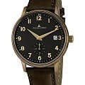 Jacques Lemans Jacques Lemans N-215ZK  N-215ZK кварцевые мужские часы  черный циферблат, браслет кожаный — вид спереди
