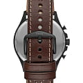 Fossil Fossil Bannon  FS5608  американские мужские часы на браслете кожаный боковой вид